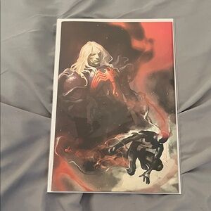 Abstract Red and Black Art Print